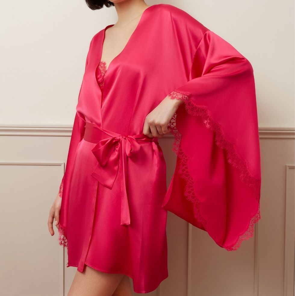 Radiate Glamour: Women’s Silk Robe Collection